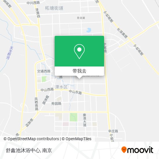 舒鑫池沐浴中心地图