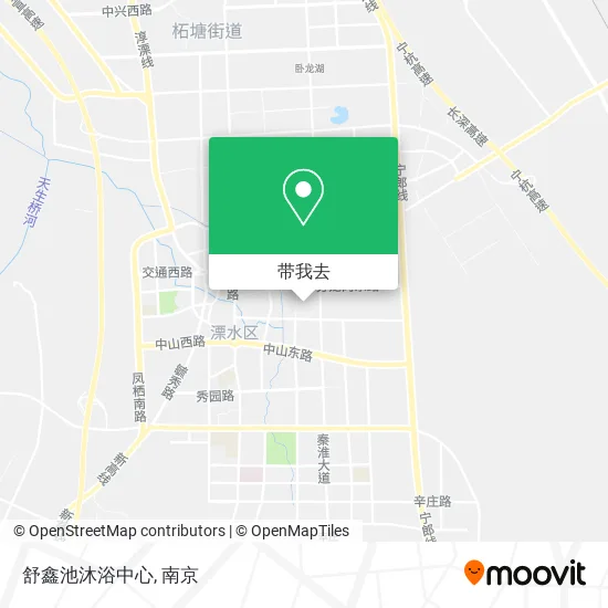 舒鑫池沐浴中心地图