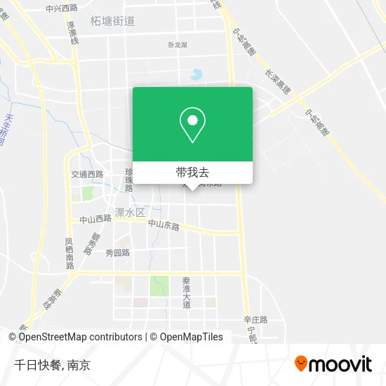 千日快餐地图