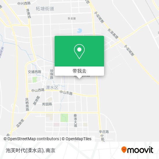 泡芙时代(溧水店)地图