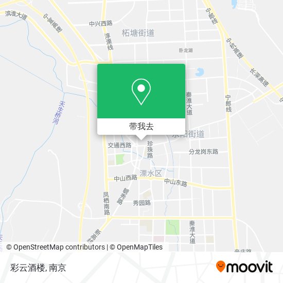 彩云酒楼地图