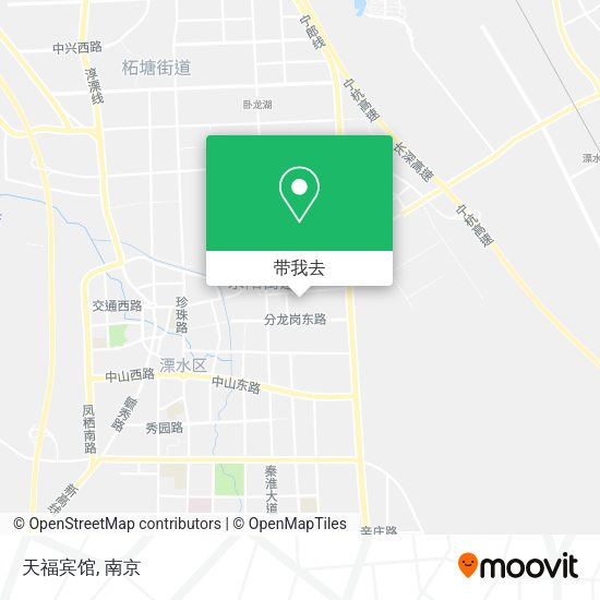天福宾馆地图