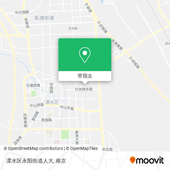 溧水区永阳街道人大地图