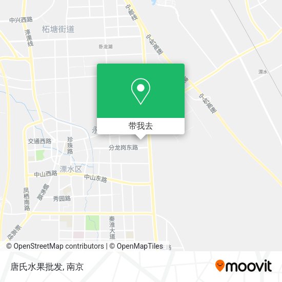 唐氏水果批发地图