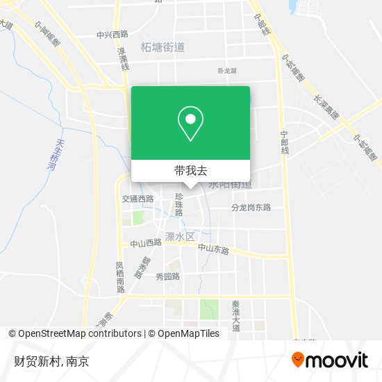 财贸新村地图