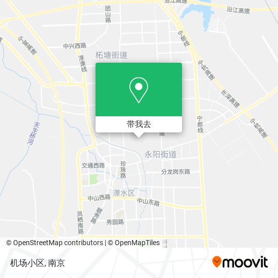 机场小区地图