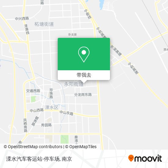 溧水汽车客运站-停车场地图