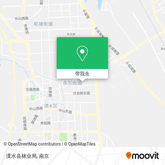 溧水县林业局地图