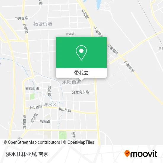溧水县林业局地图