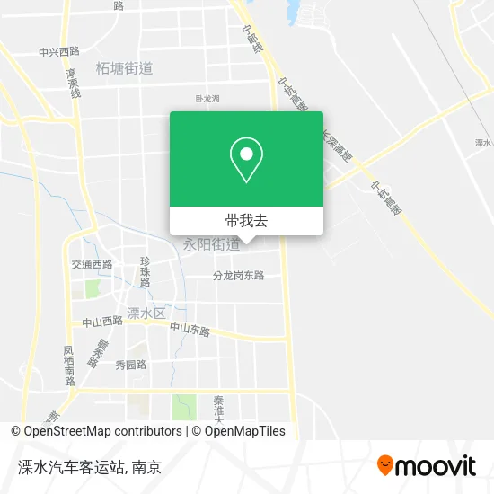 溧水汽车客运站地图