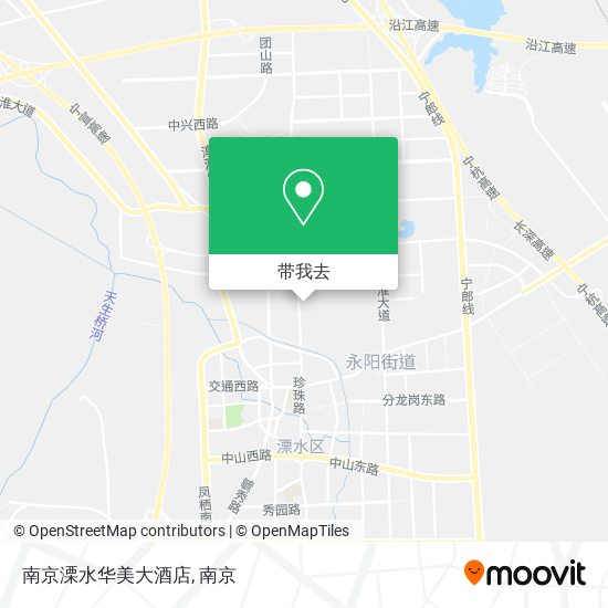 南京溧水华美大酒店地图