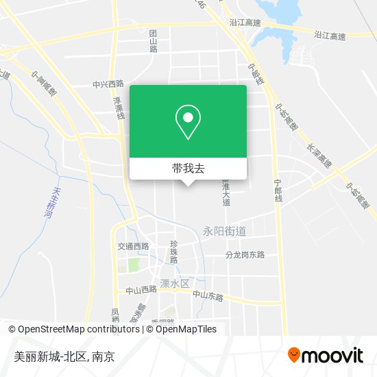 美丽新城-北区地图