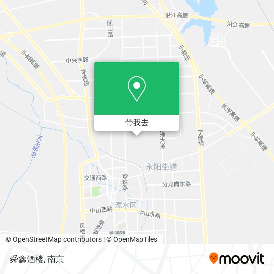 舜鑫酒楼地图