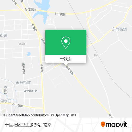 十里社区卫生服务站地图