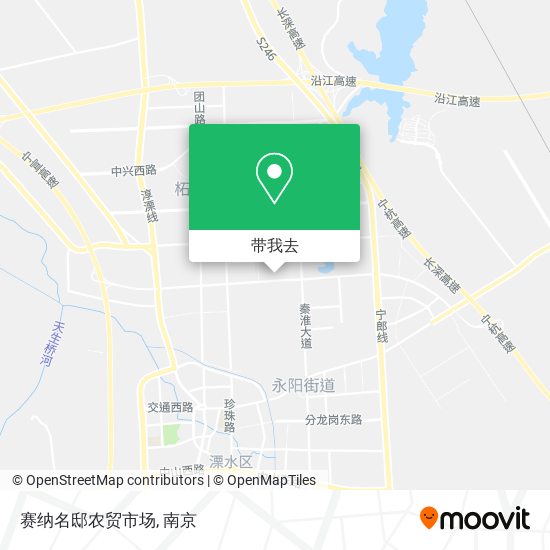 赛纳名邸农贸市场地图