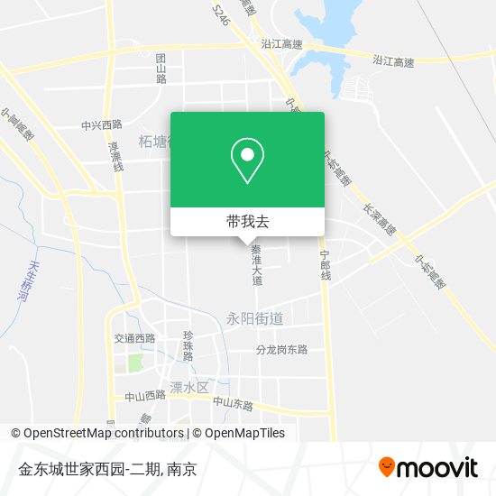 金东城世家西园-二期地图