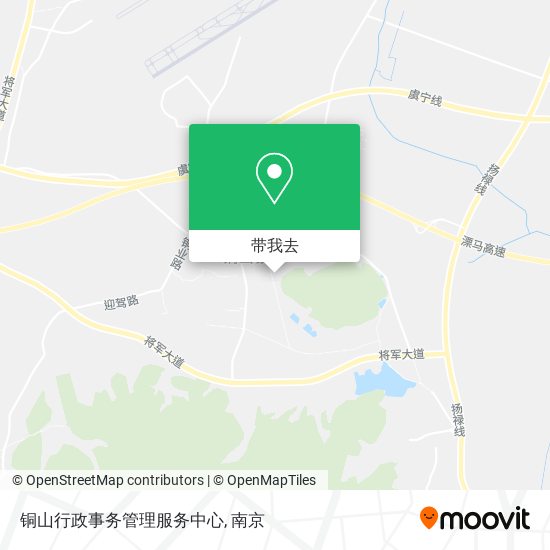 铜山行政事务管理服务中心地图
