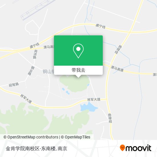 金肯学院南校区-东南楼地图