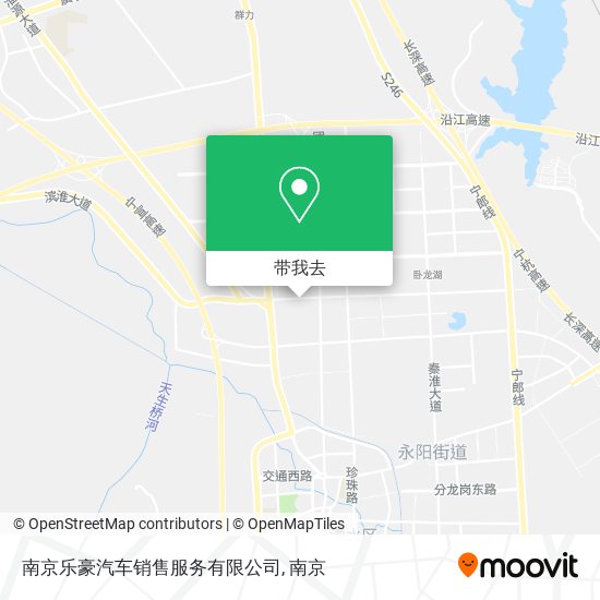 南京乐豪汽车销售服务有限公司地图