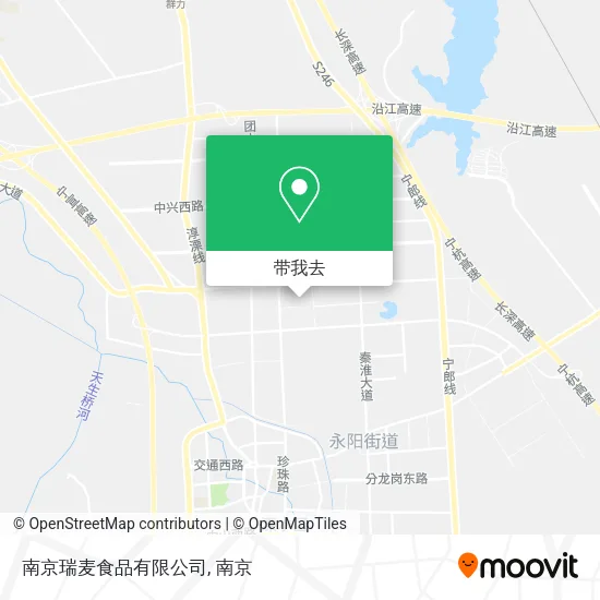 南京瑞麦食品有限公司地图