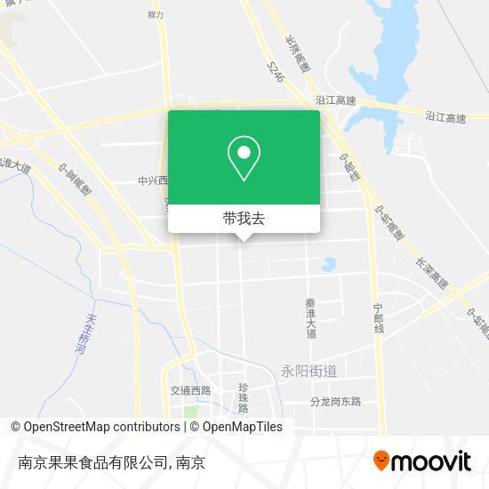 南京果果食品有限公司地图
