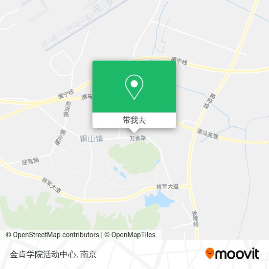 金肯学院活动中心地图