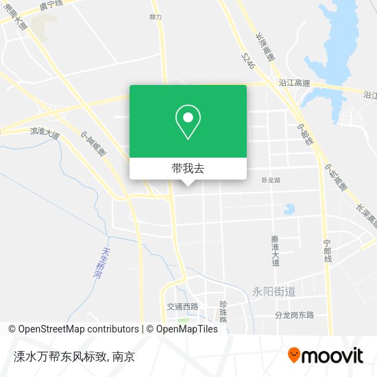 溧水万帮东风标致地图