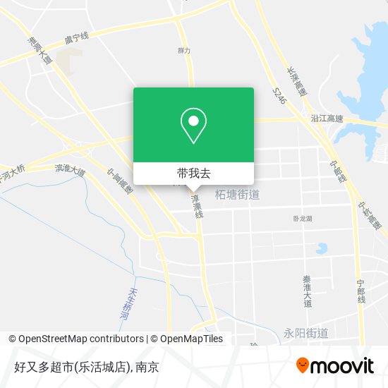 好又多超市(乐活城店)地图