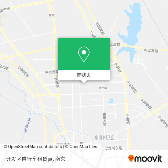 开发区自行车租赁点地图