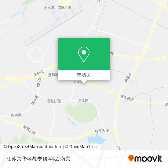 江苏京华科教专修学院地图