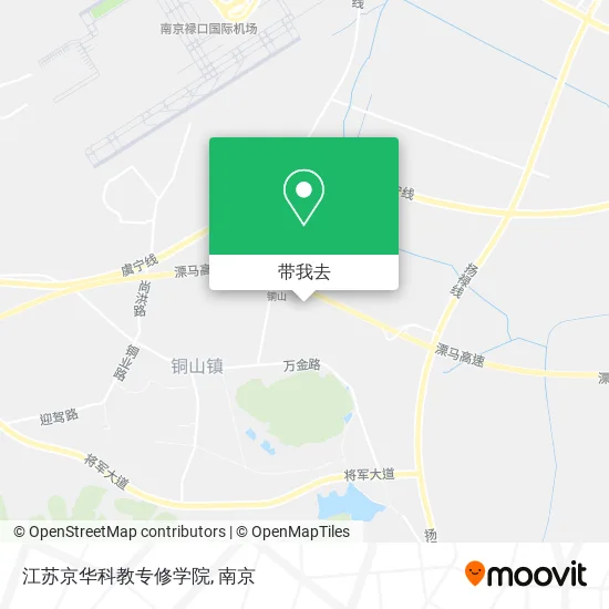 江苏京华科教专修学院地图