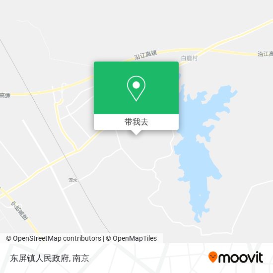 东屏镇人民政府地图