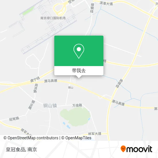 皇冠食品地图