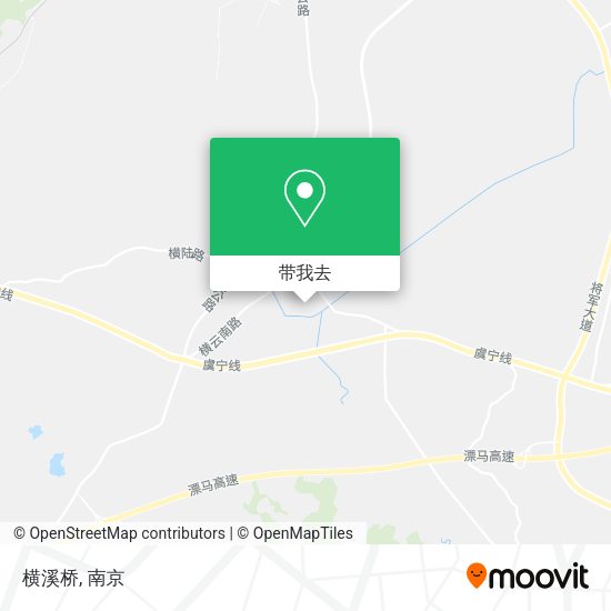 横溪桥地图