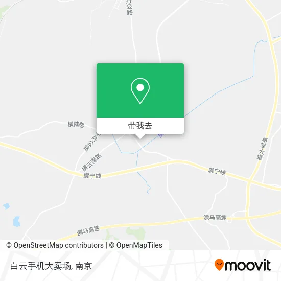 白云手机大卖场地图