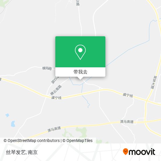 丝琴发艺地图
