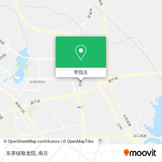 东屏镇敬老院地图