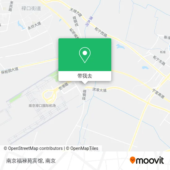 南京福禄苑宾馆地图