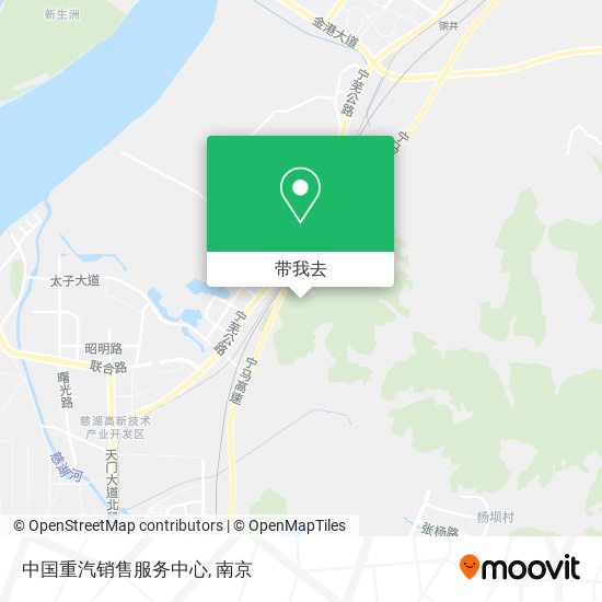 中国重汽销售服务中心地图