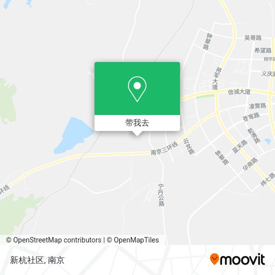 新杭社区地图