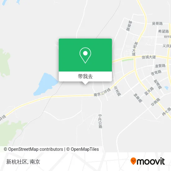 新杭社区地图
