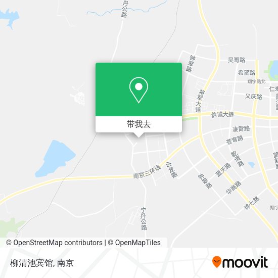 柳清池宾馆地图