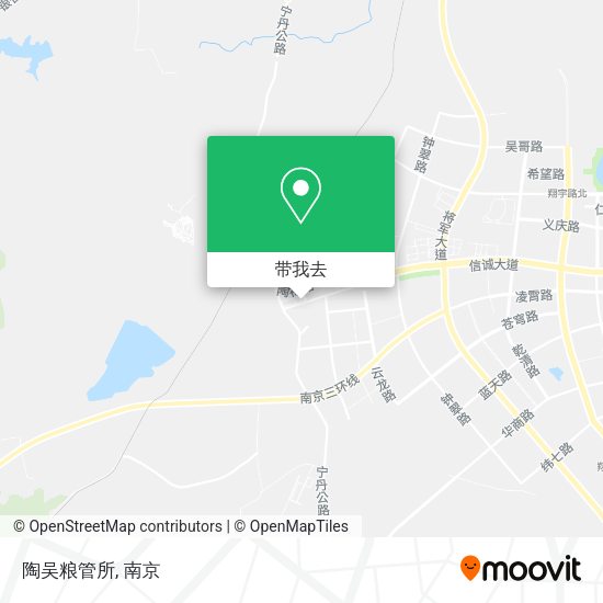 陶吴粮管所地图