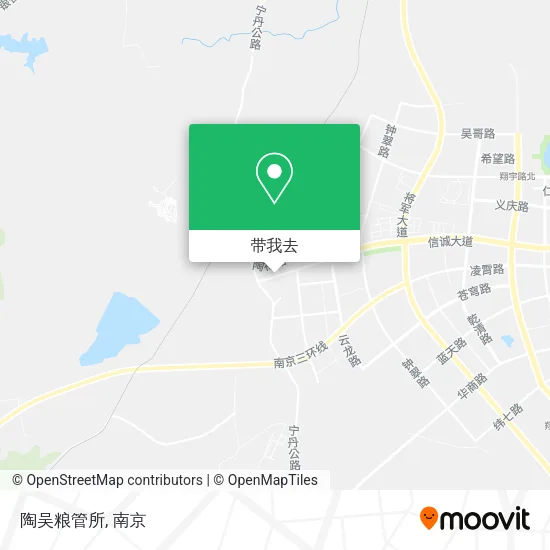 陶吴粮管所地图
