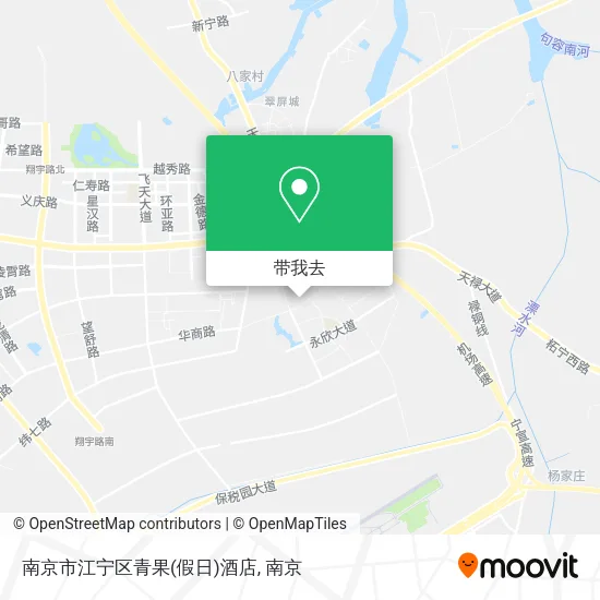 南京市江宁区青果(假日)酒店地图