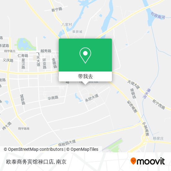 欧泰商务宾馆禄口店地图