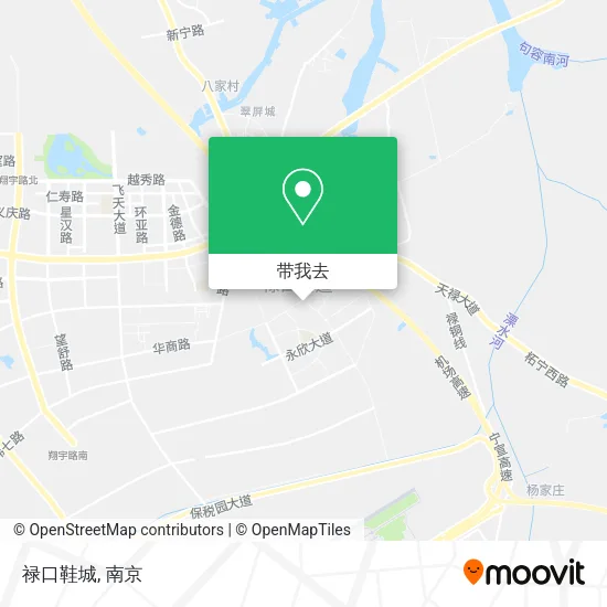 禄口鞋城地图