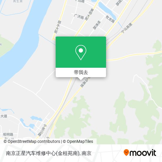 南京正星汽车维修中心(金桂苑南)地图