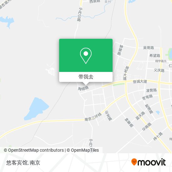 悠客宾馆地图