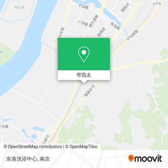 东港洗浴中心地图